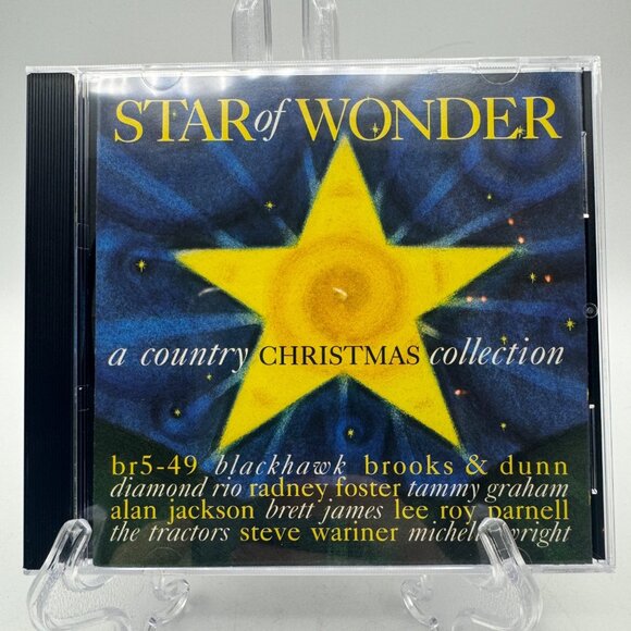 Star Of Wonder Country Christmas Collection CD Alan Jackson Brooks Dunn Diamond - Picture 1 of 4